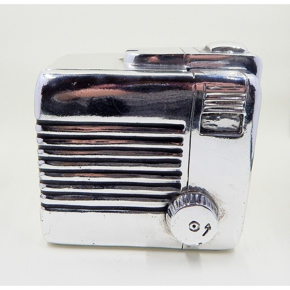 Kodak Brownie Hawkeye Camera Silver Chrome Stash Box - Picture 5 of 12